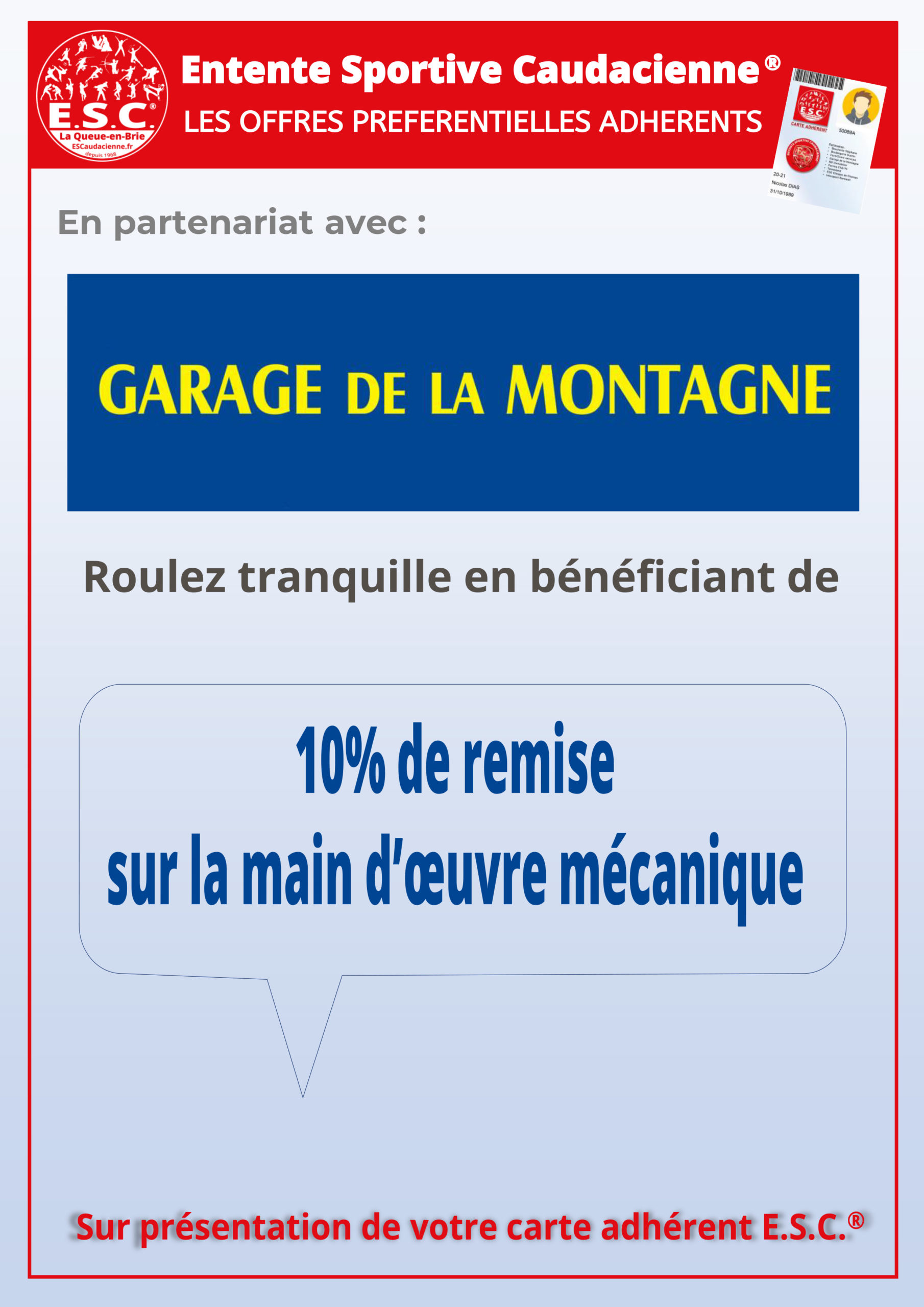 Garage de la Montagne ESC Entente Sportive Caudacienne®